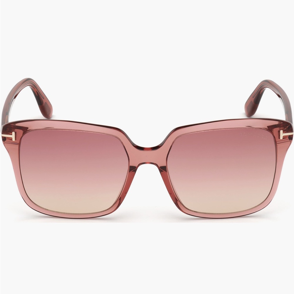 TOM FORD Faye 56mm Gradient Square Sunglasses
